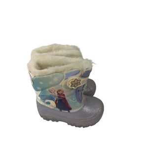Disney Frozen girls snow boots size 9